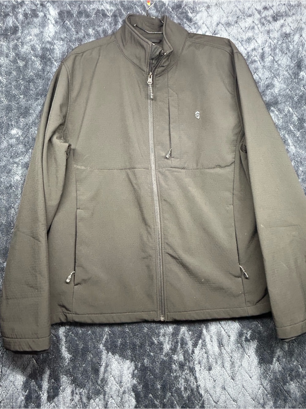 Free Country Men's Olive Lightweight Full-Zip Jacket